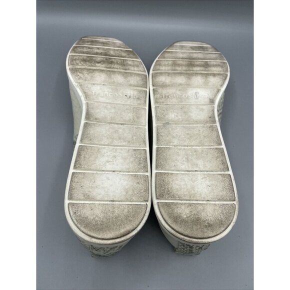 Franco Sarto Slip On Boston Snake Print  Square Toe Casual Comfort Shoes 10 - Picture 7 of 8